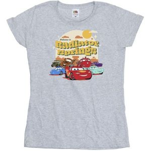 Li-cense - Disney Dames T-shirt - Cars Radiator Springs - Katoen