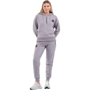 Tom Barron - Dames Trainingspak - Met Halve Rits - Kangoeroezak