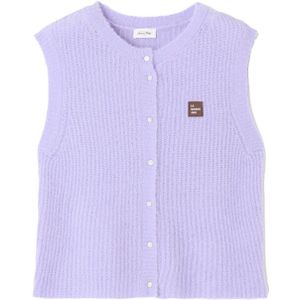 AMERICAN VINTAGE - EAST - Mouwloos Vest - Blauw - Acryl