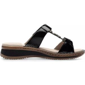 Ara Hawaii - Dames Sandaal - Zwart - Leer