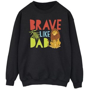 Li-cense Disney heren the lion king brave like dad sweatshirt