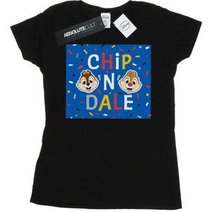 Li-cense Disney dames chip n dale blauw frame katoenen t-shirt