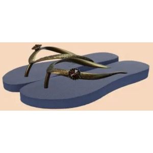 Uzurii - Original Switch - Teenslippers - Marineblauw - Rubber - PVC