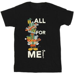 Li-cense Disney heren mickey mouse presenteert alles voor mij t-shirt