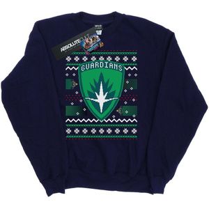 Li-cense Marvel heren guardians of the galaxy fair isle sweatshirt