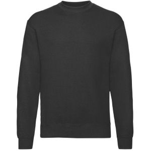 Fruit of the Loom - Heren Klassiek Ingelegd Sweatshirt - 80% Katoen - Eenvoudig Ontwerp