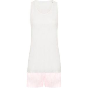 Towel City Dames stoffen zak korte pyjamaset