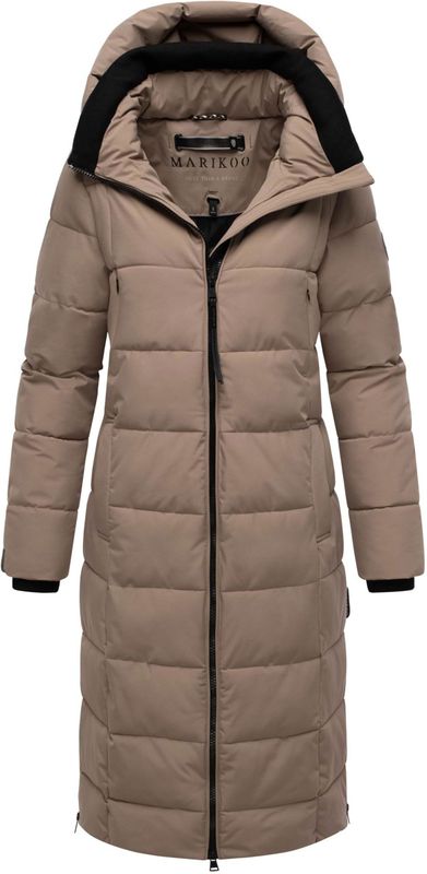 Marikoo - Lanitaa XVI - Gewatteerde Wintermantel - Met Afneembare Capuchon