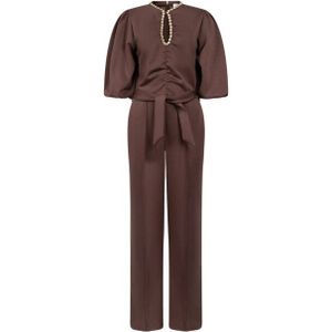 Aaiko - Jumpsuit GINA FANCY VIS 43 - Bordeaux