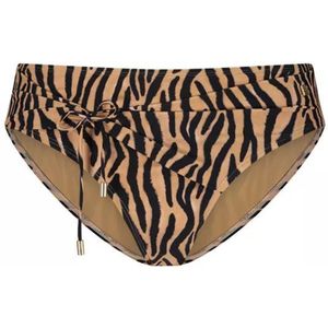 Beachlife soft zebra hoog bikinibroekje -