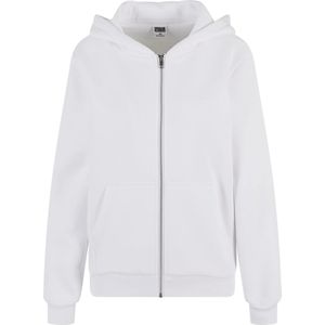 Urban Classics Dames fluffy full zip hoodie