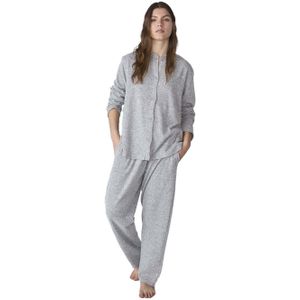 JJBFP1901 Dameshemdpyjama met lange mouwen