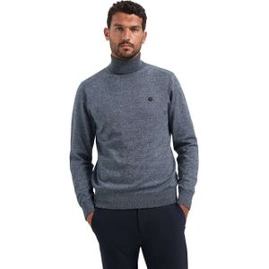 No Excess - Pullover Roll Neck - Blauw-Grijs - Gebreide Trui