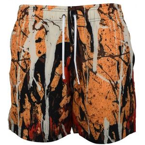 AMIRI - Zwemshort - Geel - Polyester - Met Afdrukken