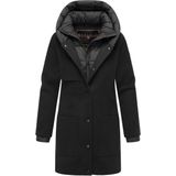 Navahoo - Flauschwunder - Dames Wintermantel - Afneembare Kraag