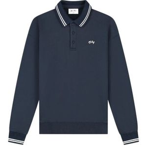 Olaf Hussein Tipping detail oversized polo polos m230205