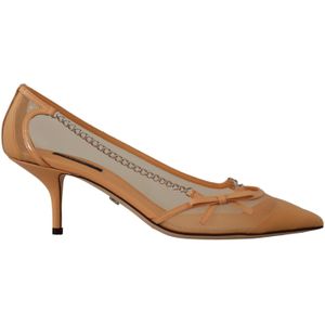 Dolce & Gabbana - Pumps - Beige - Leer