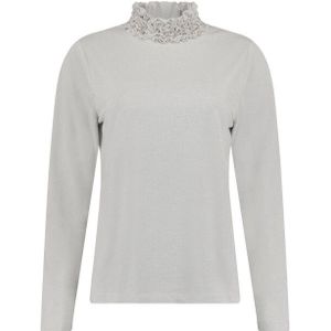 Bloomings - SLT363-8886 - Top - Zand - Lange Mouw