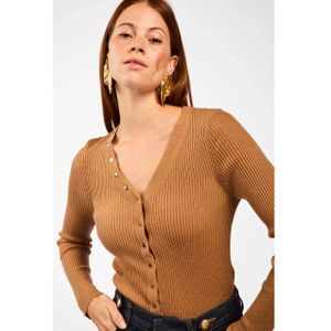 Aaiko - Amalia - Cardigan - Bruin