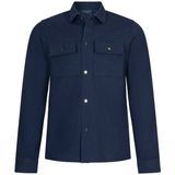 Cavallaro - Zedenio - Overshirt - Donkerblauw - Dubbele Borstzak
