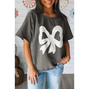 Strik Grafisch T-shirt Korte Mouwen