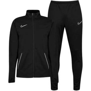 Nike - White Line Detail - Trainingspak Set - Zwart - 100% Polyester