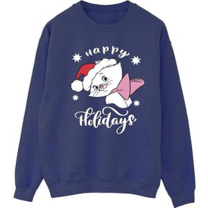Li-cense Disney dames the aristocats happy holidays sweatshirt