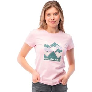 Hi-Tec Dames aldys t-shirt met korte mouwen