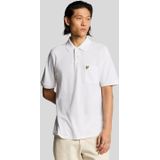 Lyle & Scott - Linnenmix Polo Shirt - Wit
