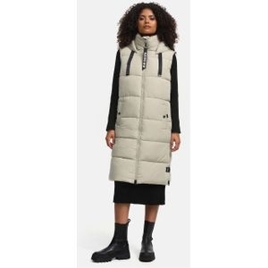 Navahoo - Schnuffelchen - Gewatteerd Vest - Dames - Mouwloos - Lang - Met Capuchon