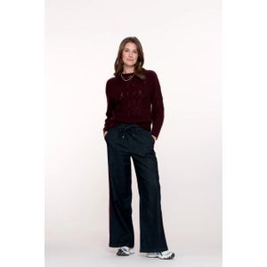 Geisha - 51503-10 - Dames Jeans - Dark Blue Denim - Elastische Tailleband