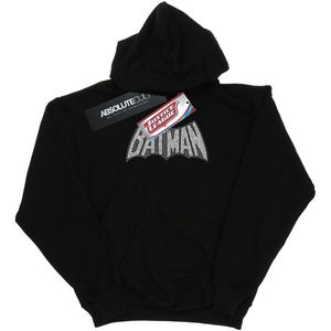 Li-cense Dc comics dames batman retro crackle logo hoodie