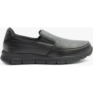 Skechers - Nampa Groton - Loafer - Zwart - Synthetisch PU