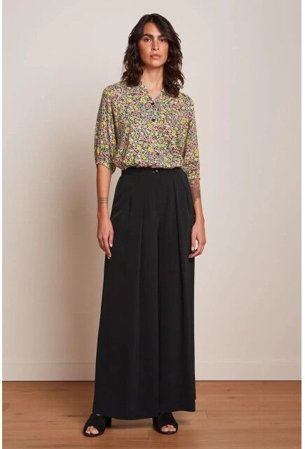 King Louie - Marnie Pants Fanna - Ribbroek - Zwart