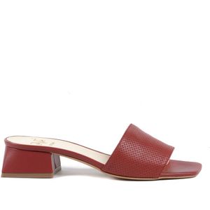 19v69 Italia - Heeled Mules - Rood - Leer