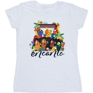 Li-cense Disney dames encanto sisters katoenen t-shirt