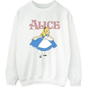 Li-cense Disney heren alice in wonderland take a bow sweatshirt