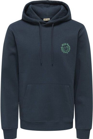 Only & Sons - ONSCONNOR CLUB - Sweatshirt - Nachtblauw - Capuchon