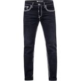 Rusty Neal - LEVIN - Jeansbroek - Zwart - Regular Fit
