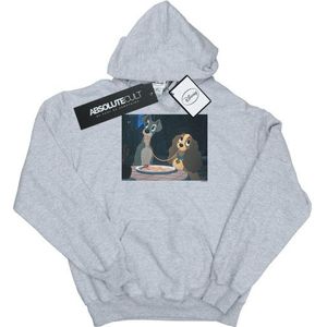 Li-cense Disney meisjes lady and the tramp spaghetti slurp hoodie