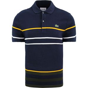 Lacoste - PH9419 DS1 - Poloshirt - Navy - Korte Mouw