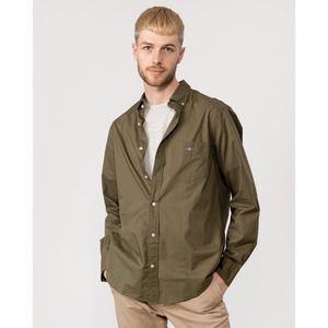Gant - Regular Fit Classic Poplin Shirt - Groen - Poloshirt