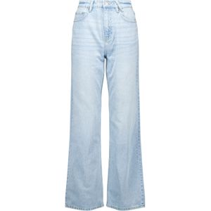 America Today High Waist Straight Jeans Irvine Light Blue Denim