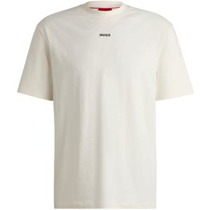HUGO - Dapolino - T-shirt - Wit - Katoenjersey
