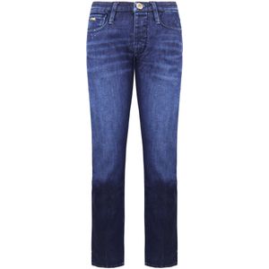 Emporio Armani - Gold Series - Heren Jeans - Slim Fit - Blauw