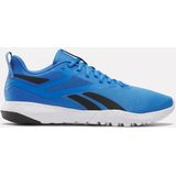Reebok FLEXAGON FORCE 4 heren Sneaker Sneaker, KINETIC BLUE/BLACK/FOOTWEAR WHITE, 40.5 EU