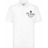 Philipp Plein - Polo shirt SS Club The Course - Wit - Katoen