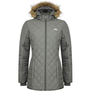 Ellesse - Donkergrijze Mantel - Dames - Met Capuchon