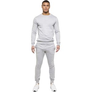 Kruze - Trainingspakset - Zwart - Katoenmix - 2 Zijzakken, Trekkoord, Geribbelde Taille en Manchetten