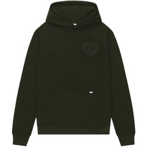 Croyez Homme Stitched heart hoodies cr2-fw25-19